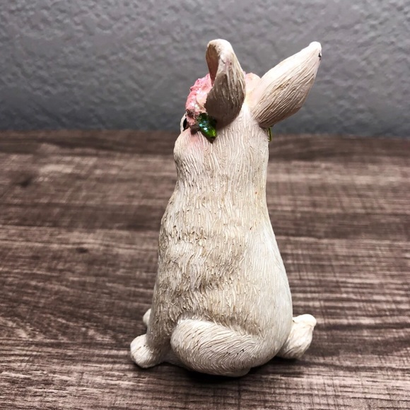 Princess BOHO Bunny Rabbit Spring Easter Decor - Picture 4 of 4